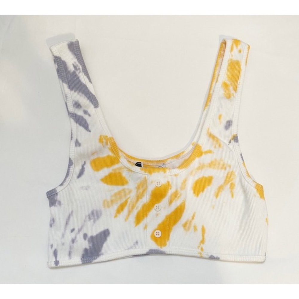 ZARA Tie Dye Crop Top